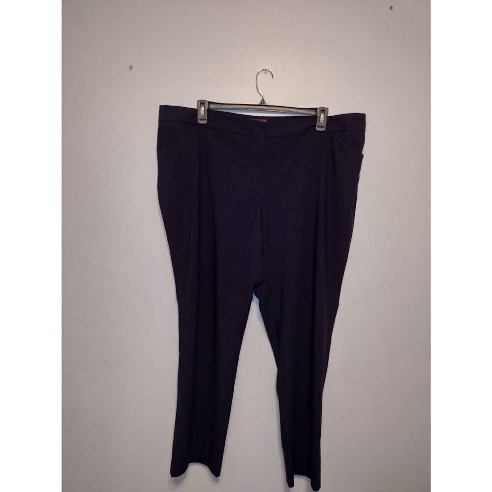 Roz & Ali Size 20 The Smart Fit Black Dress Pants